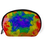 Colorful paint texture           Accessory Pouch Back