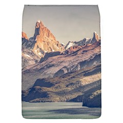 Fitz Roy And Poincenot Mountains Lake View   Patagonia Flap Covers (s)  by dflcprints