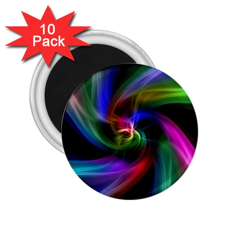 Abstract Art Color Design Lines 2.25  Magnets (10 pack) 