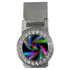 Abstract Art Color Design Lines Money Clips (cz)  by Nexatart