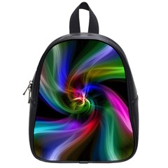 Abstract Art Color Design Lines School Bags (small)  by Nexatart