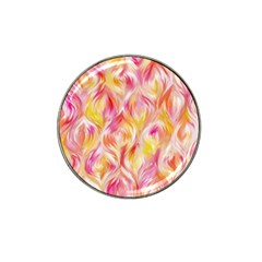 Pretty Painted Pattern Pastel Hat Clip Ball Marker (4 Pack) by Nexatart