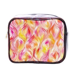 Pretty Painted Pattern Pastel Mini Toiletries Bags by Nexatart