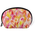 Pretty Painted Pattern Pastel Accessory Pouches (Large)  Back