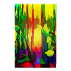 Abstract Vibrant Colour Botany Shower Curtain 48  X 72  (small)  by Nexatart