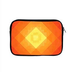 Pattern Retired Background Orange Apple Macbook Pro 15  Zipper Case by Nexatart