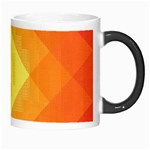 Pattern Retired Background Orange Morph Mugs Right