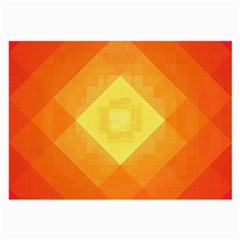 Pattern Retired Background Orange Large Glasses Cloth by Nexatart