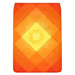 Pattern Retired Background Orange Flap Covers (s)  by Nexatart