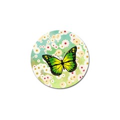 Green Butterfly Golf Ball Marker (10 Pack) by linceazul