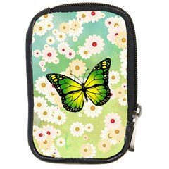 Green Butterfly Compact Camera Cases by linceazul