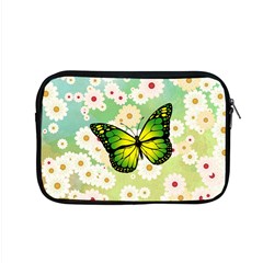 Green Butterfly Apple Macbook Pro 15  Zipper Case by linceazul