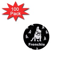 Frenchie 1  Mini Buttons (100 Pack)  by Valentinaart