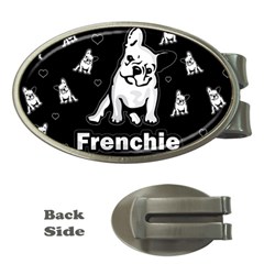 Frenchie Money Clips (oval)  by Valentinaart