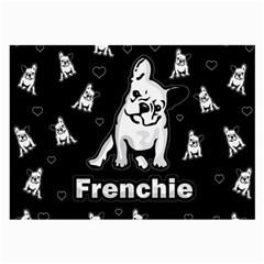 Frenchie Large Glasses Cloth by Valentinaart