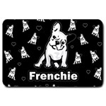 Frenchie Large Doormat  30 x20  Door Mat