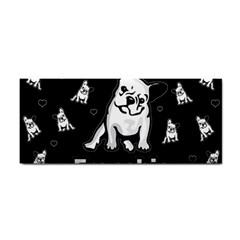 Frenchie Cosmetic Storage Cases by Valentinaart