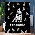 Frenchie Shower Curtain 60  x 72  (Medium)  60 x72  Curtain