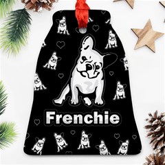 Frenchie Bell Ornament (two Sides) by Valentinaart