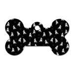 French bulldog Dog Tag Bone (Two Sides) Front