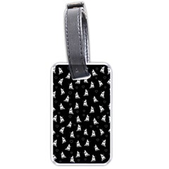 French Bulldog Luggage Tags (one Side)  by Valentinaart