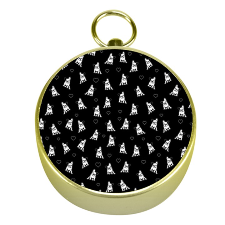 French bulldog Gold Compasses