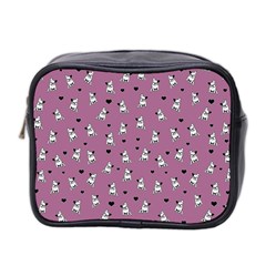 French Bulldog Mini Toiletries Bag 2-side by Valentinaart