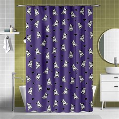 French Bulldog Shower Curtain 48  X 72  (small)  by Valentinaart