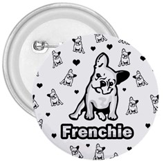 French Bulldog 3  Buttons