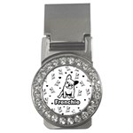 French bulldog Money Clips (CZ)  Front