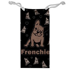 French Bulldog Jewelry Bag by Valentinaart