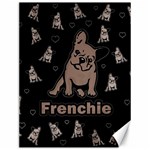 French bulldog Canvas 12  x 16   11.86 x15.41  Canvas - 1