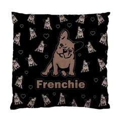 French Bulldog Standard Cushion Case (one Side) by Valentinaart