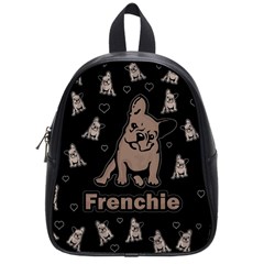 French Bulldog School Bags (small)  by Valentinaart