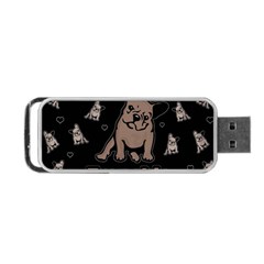 French Bulldog Portable Usb Flash (two Sides) by Valentinaart