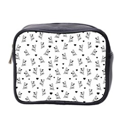 French Bulldog Mini Toiletries Bag 2-side by Valentinaart