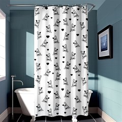 French Bulldog Shower Curtain 36  X 72  (stall)  by Valentinaart