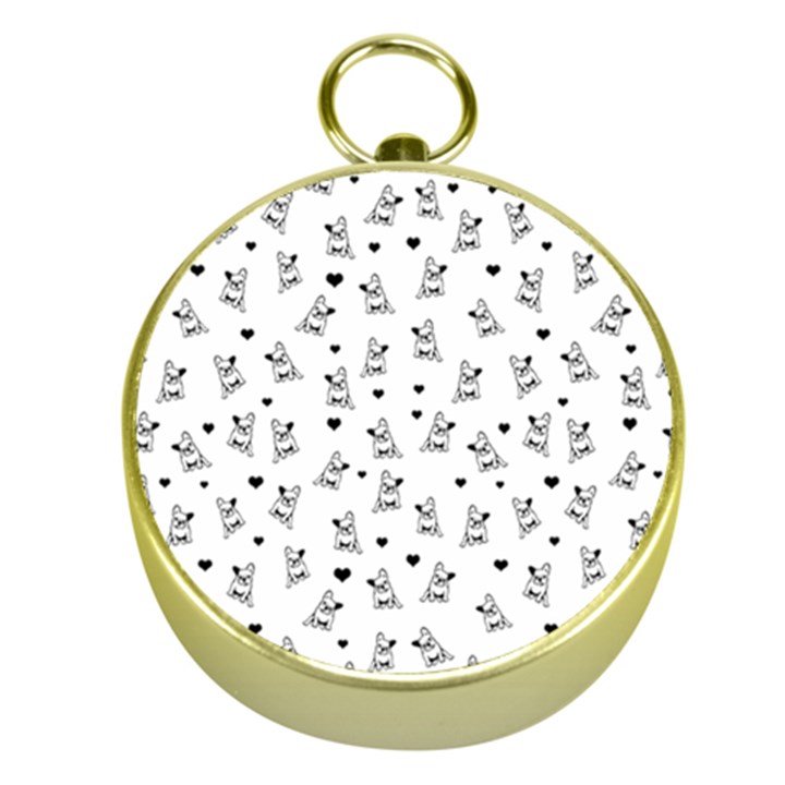 French bulldog Gold Compasses