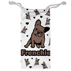 French Bulldog Jewelry Bag by Valentinaart