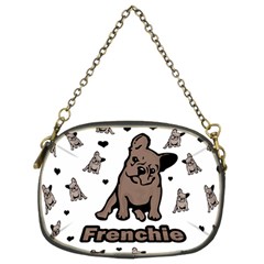 French Bulldog Chain Purses (two Sides)  by Valentinaart