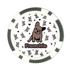 French Bulldog Poker Chip Card Guard (10 Pack) by Valentinaart