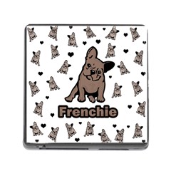 French Bulldog Memory Card Reader (square) by Valentinaart