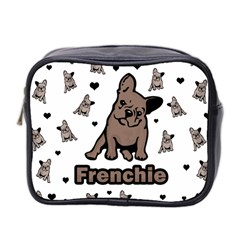 French Bulldog Mini Toiletries Bag 2-side by Valentinaart