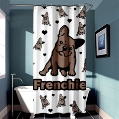 French Bulldog Shower Curtain 36  X 72  (stall)  by Valentinaart