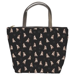 French Bulldog Bucket Bags by Valentinaart