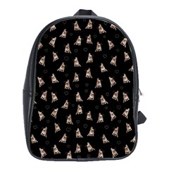 French Bulldog School Bags(large)  by Valentinaart