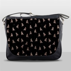 French Bulldog Messenger Bags by Valentinaart