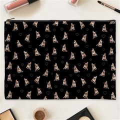 French Bulldog Cosmetic Bag (xxxl)  by Valentinaart