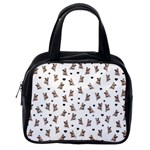 French bulldog Classic Handbags (One Side) Front