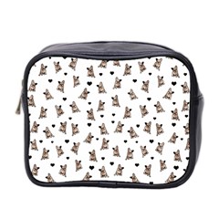 French Bulldog Mini Toiletries Bag 2-side by Valentinaart